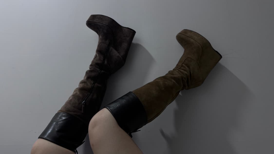 발렌시아가 웨지 힐 부츠 상품이미지2