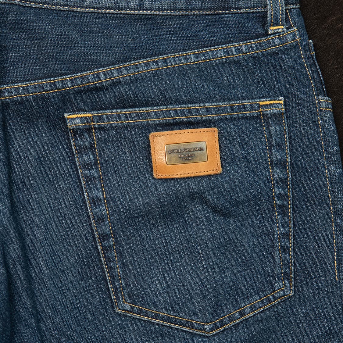 [31] 00s 돌체앤가바나 메탈로고 데님팬츠  상품이미지6