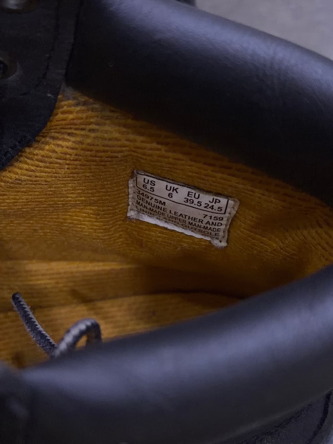 팀버랜드 워커 부츠 34975M 블랙 슈즈 245 상품이미지9