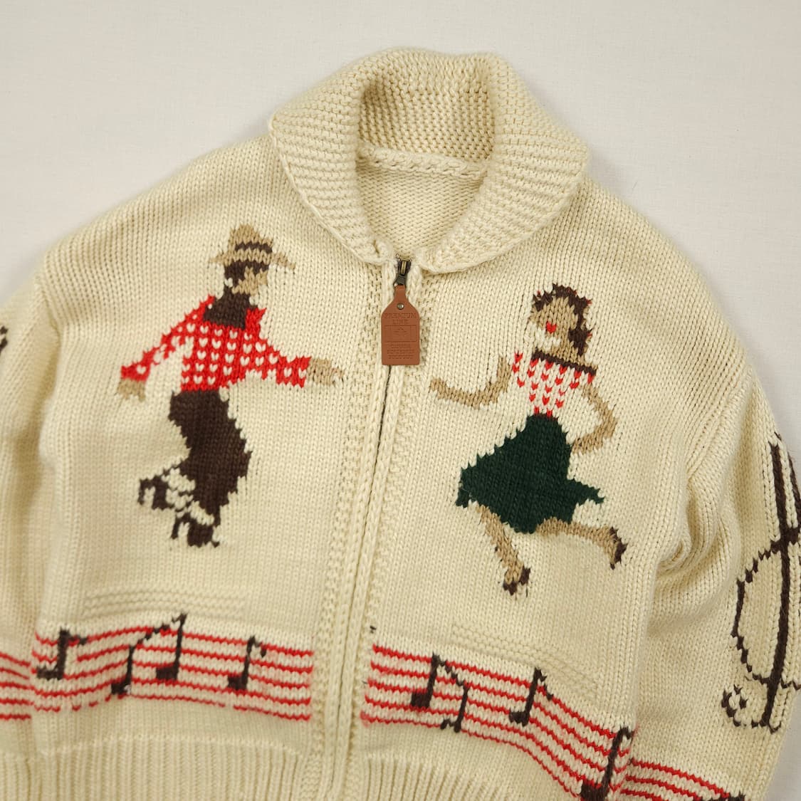 (여성L)캐나다 코위찬 탱고댄스 패턴 상품이미지2