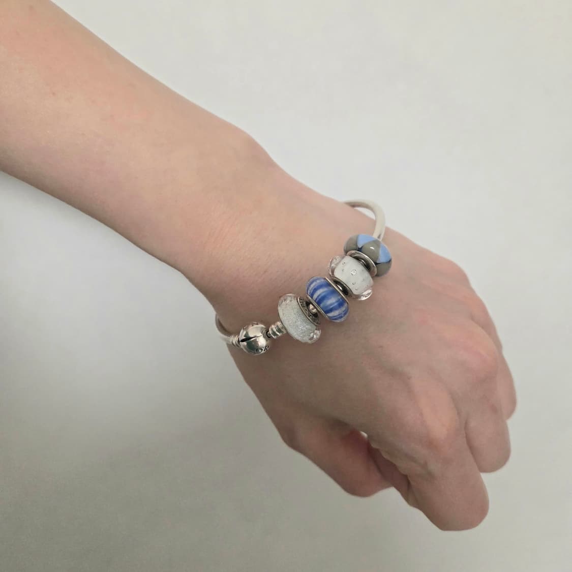 PANDORA 판도라 정품 뱅글팔찌 참포함 세트판매 실버뱅글 상품이미지1