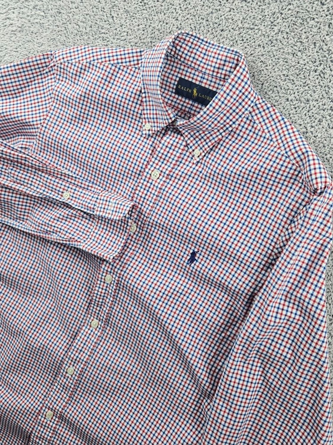 폴로랄프로렌 멀티컬러 깅엄 체크 패턴 셔츠 ( S ) / 11029 상품이미지6