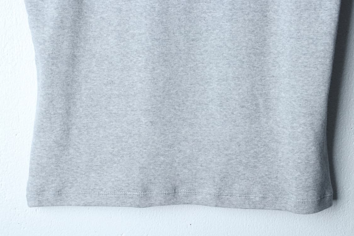 W(XL) 무신사 스탠다드 반팔 티셔츠 민소매 나시 그레이-H31145 상품이미지4