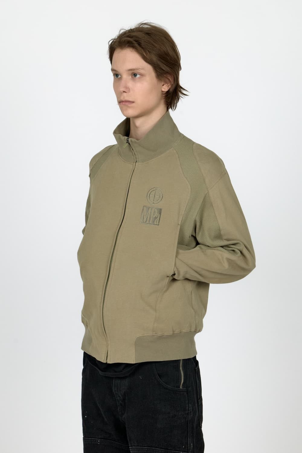 MPa CONTRAST ZIPPED JACKET (KHAKI) L 상품이미지1