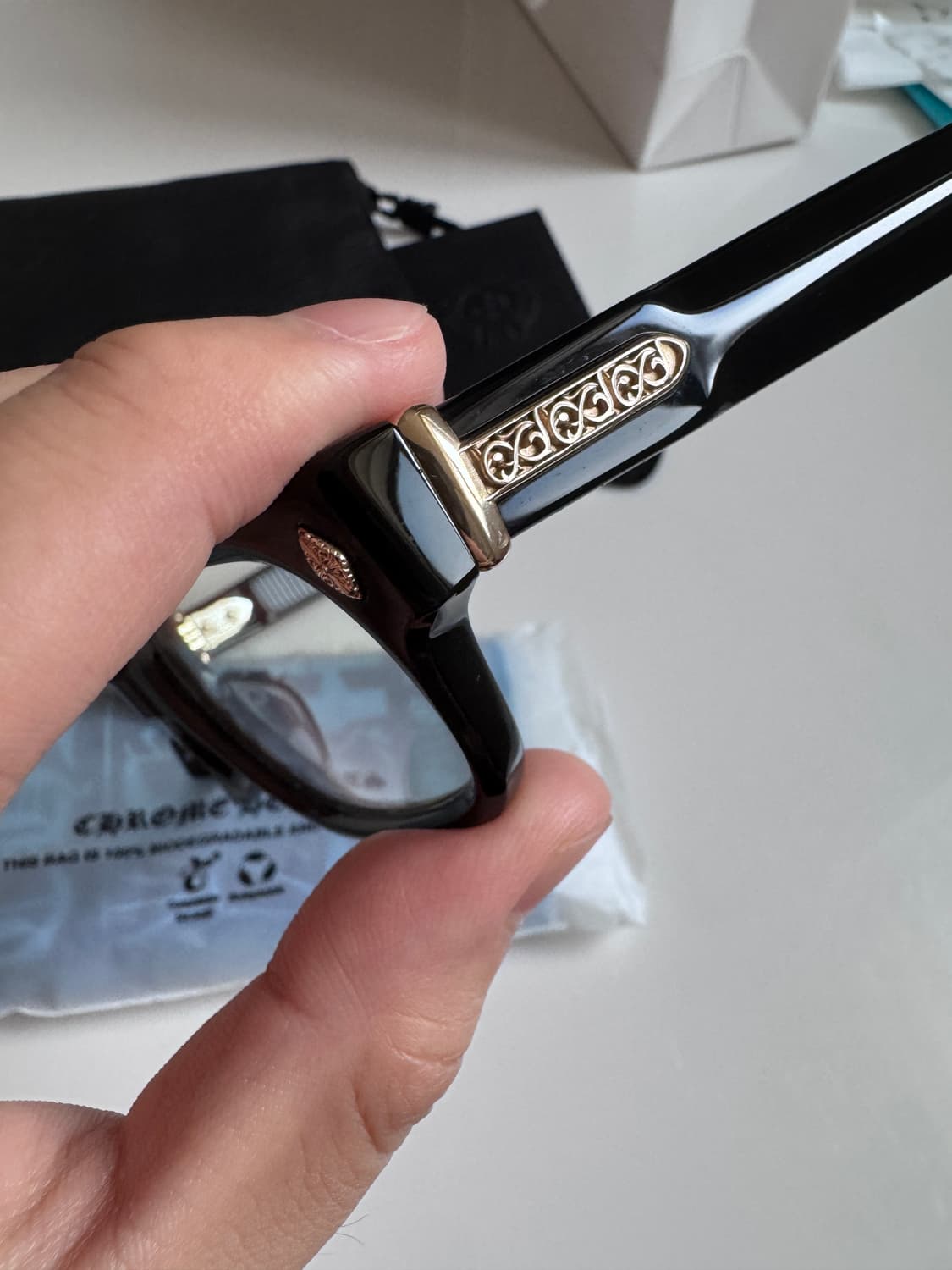 크롬하츠 윌도 블랙 골드 상품이미지5