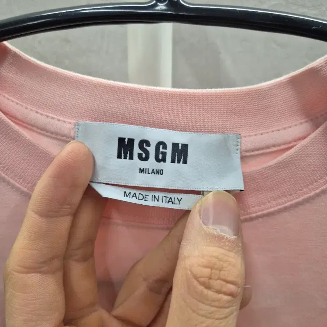MSGM 키즈 반팔티 핑크 XS 상품이미지6