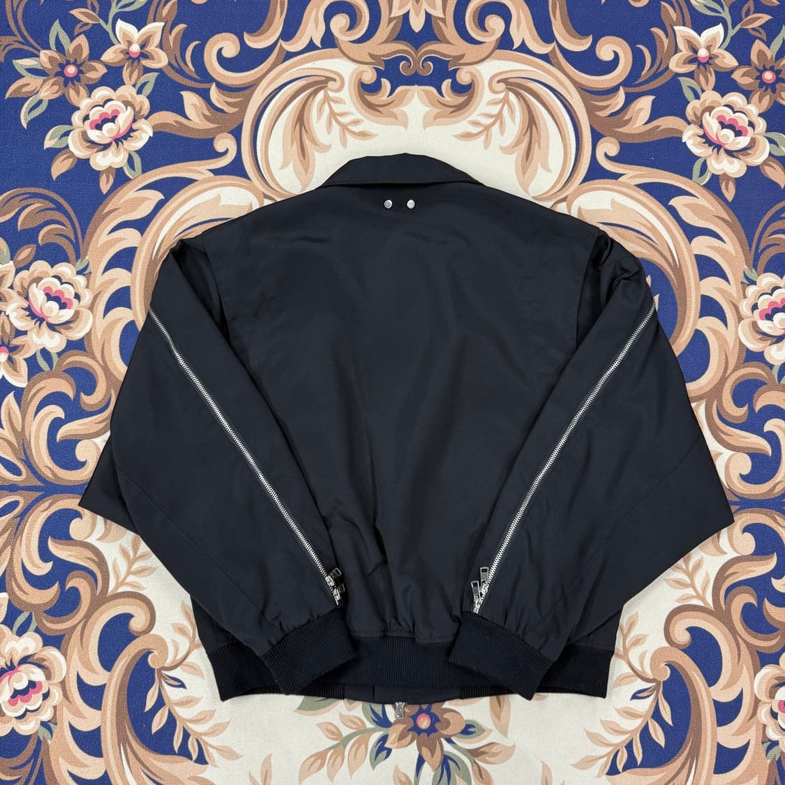 (L)트릴리온 TRILLION 지퍼 포인트 자켓(블랙,2WAY지퍼) 상품이미지6