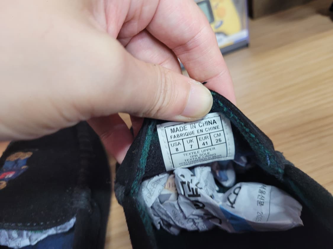 Polo 폴로 랄프로렌 베어 블랙 스웨이드 로퍼 상품이미지6