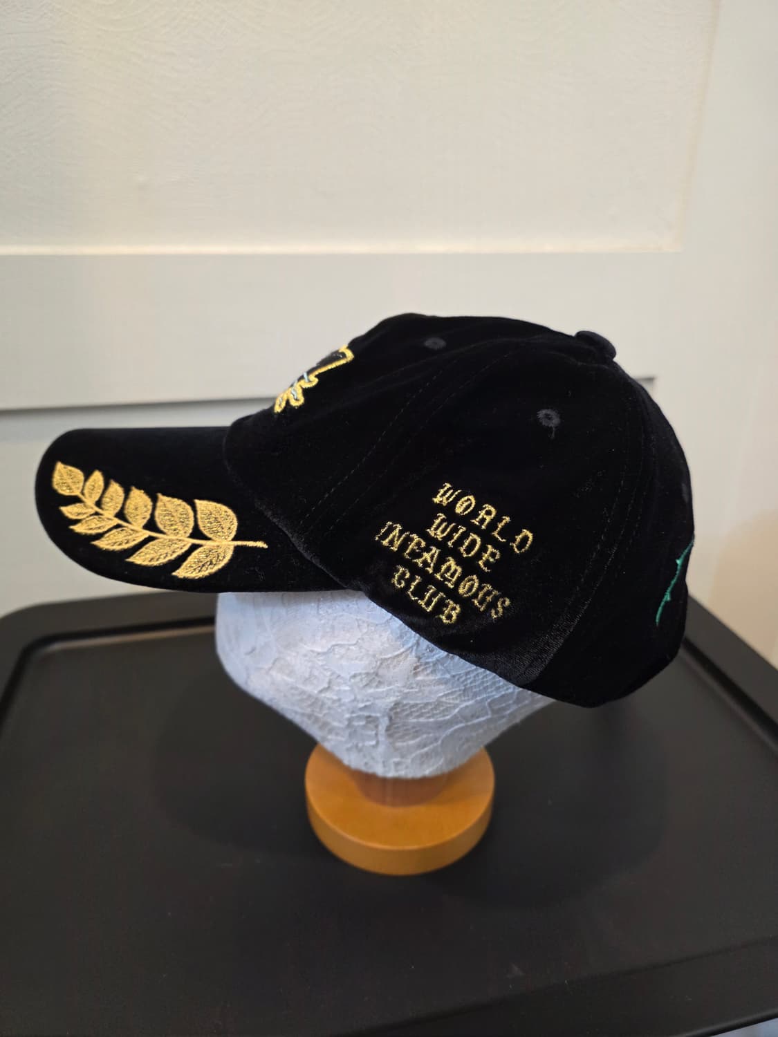 시티그마 블랙팬서 벨벳 베이스볼 선캡 상품이미지2