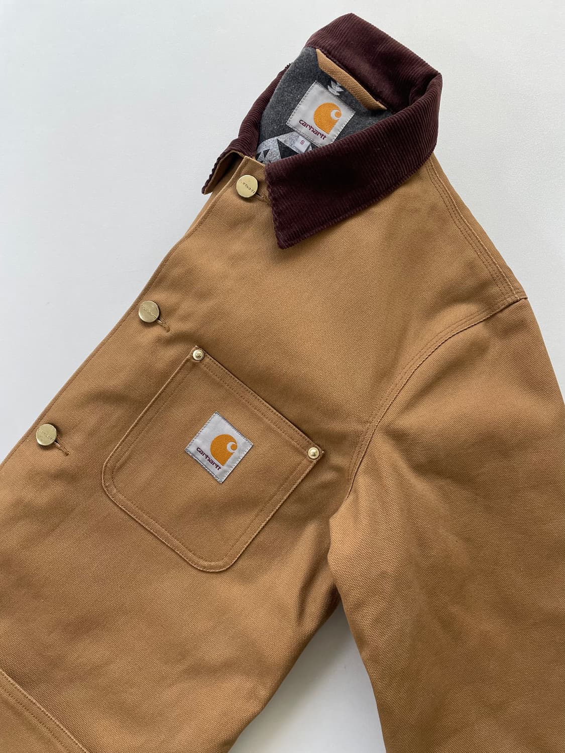 [S] 칼하트 미시건 초어 코트 자켓 상품이미지4