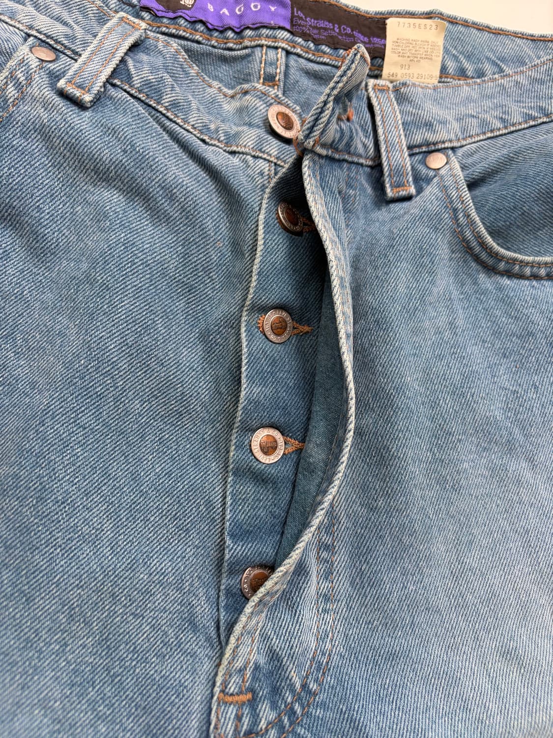 90s Levi’s SilverTab Shorts (blue) 상품이미지7