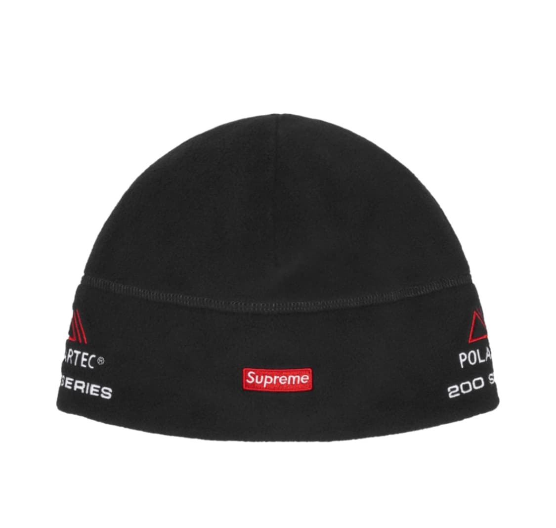 [OS] 슈프림 폴라텍 스포츠 비니 블랙  상품이미지1