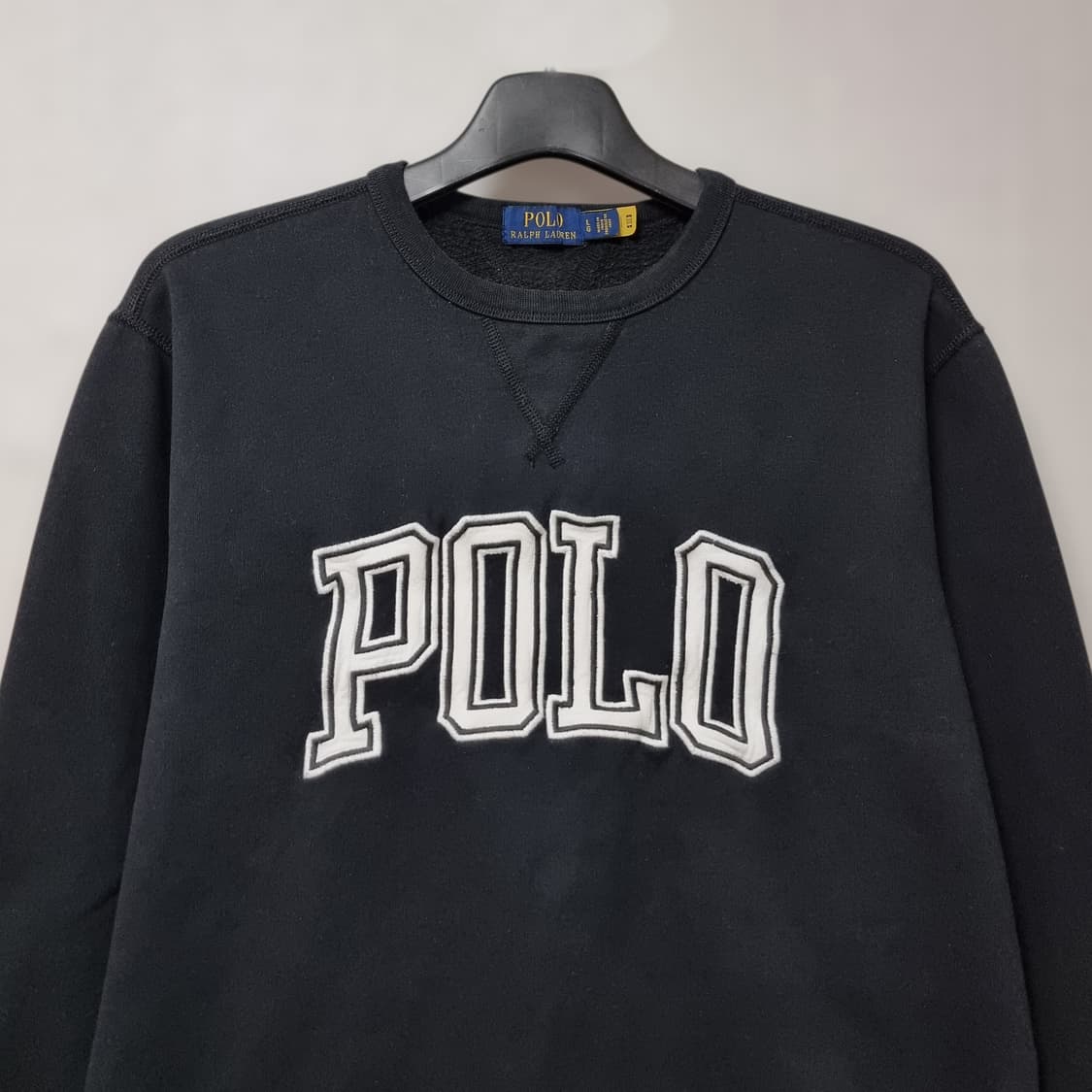 폴로 랄프로렌 빅로고 기모 맨투맨 100 상품이미지3