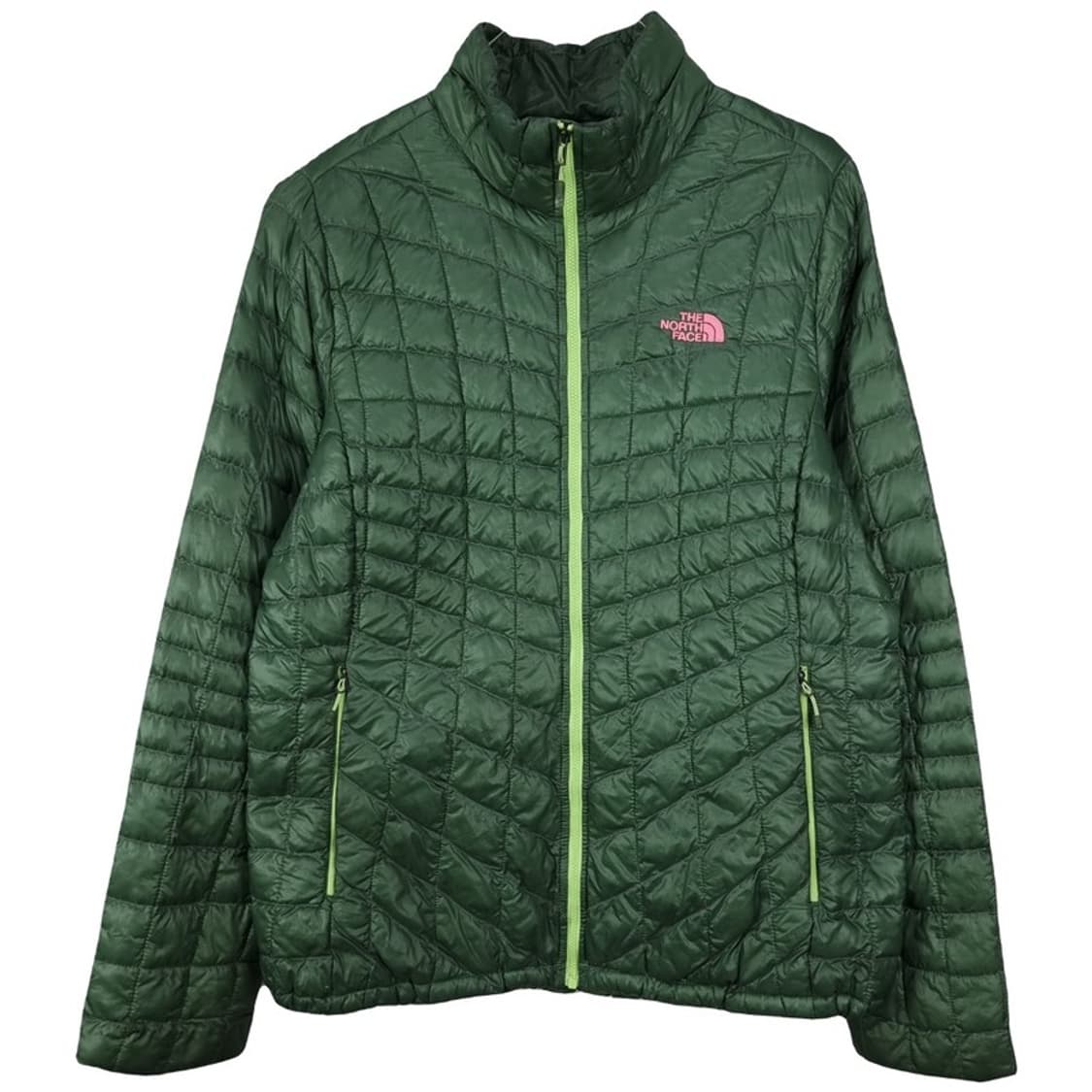 [노스페이스] 로고 자수 경량 패딩 카키 M19786 상품이미지2