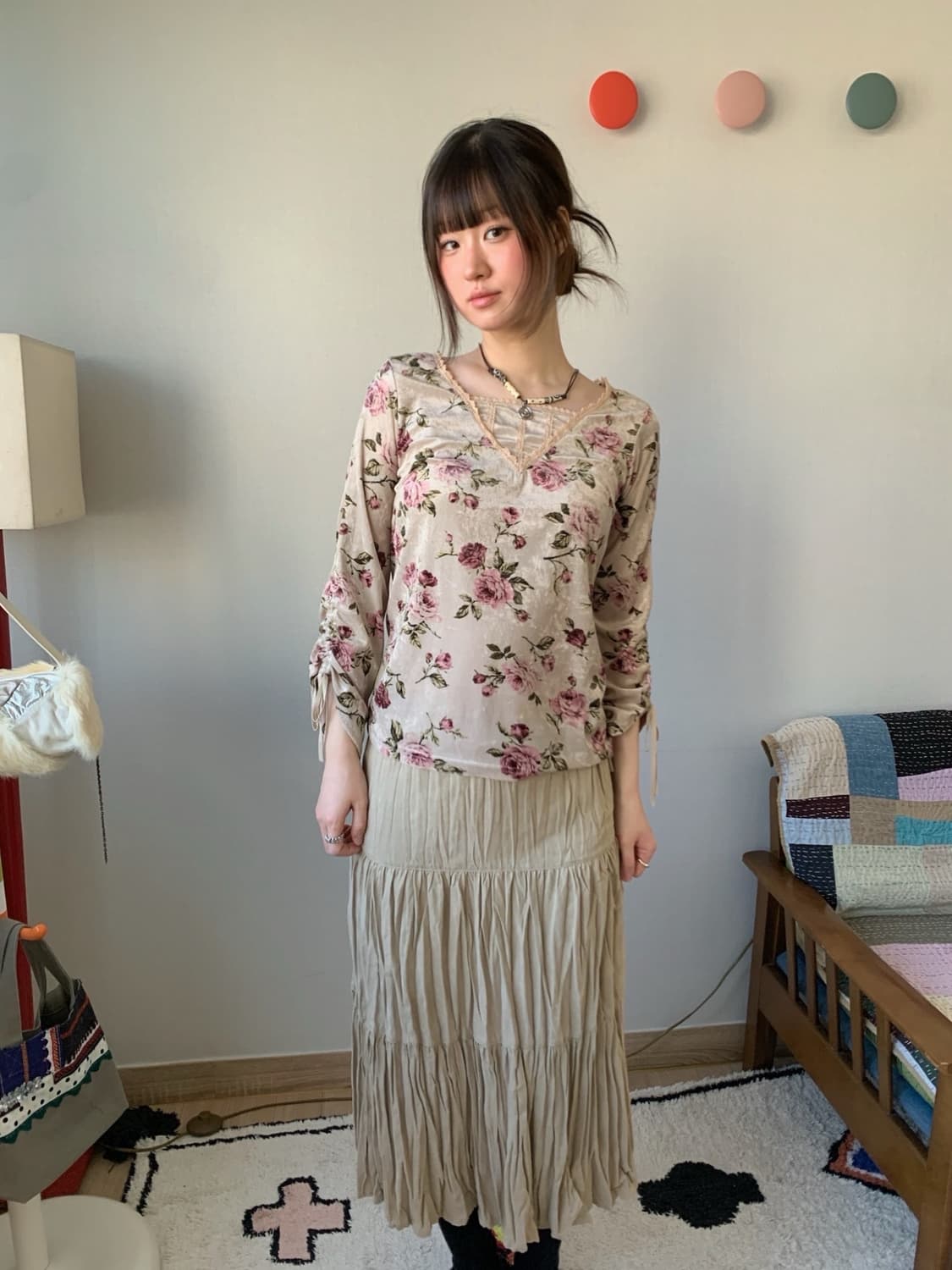 ethnic suede skirt 상품이미지6