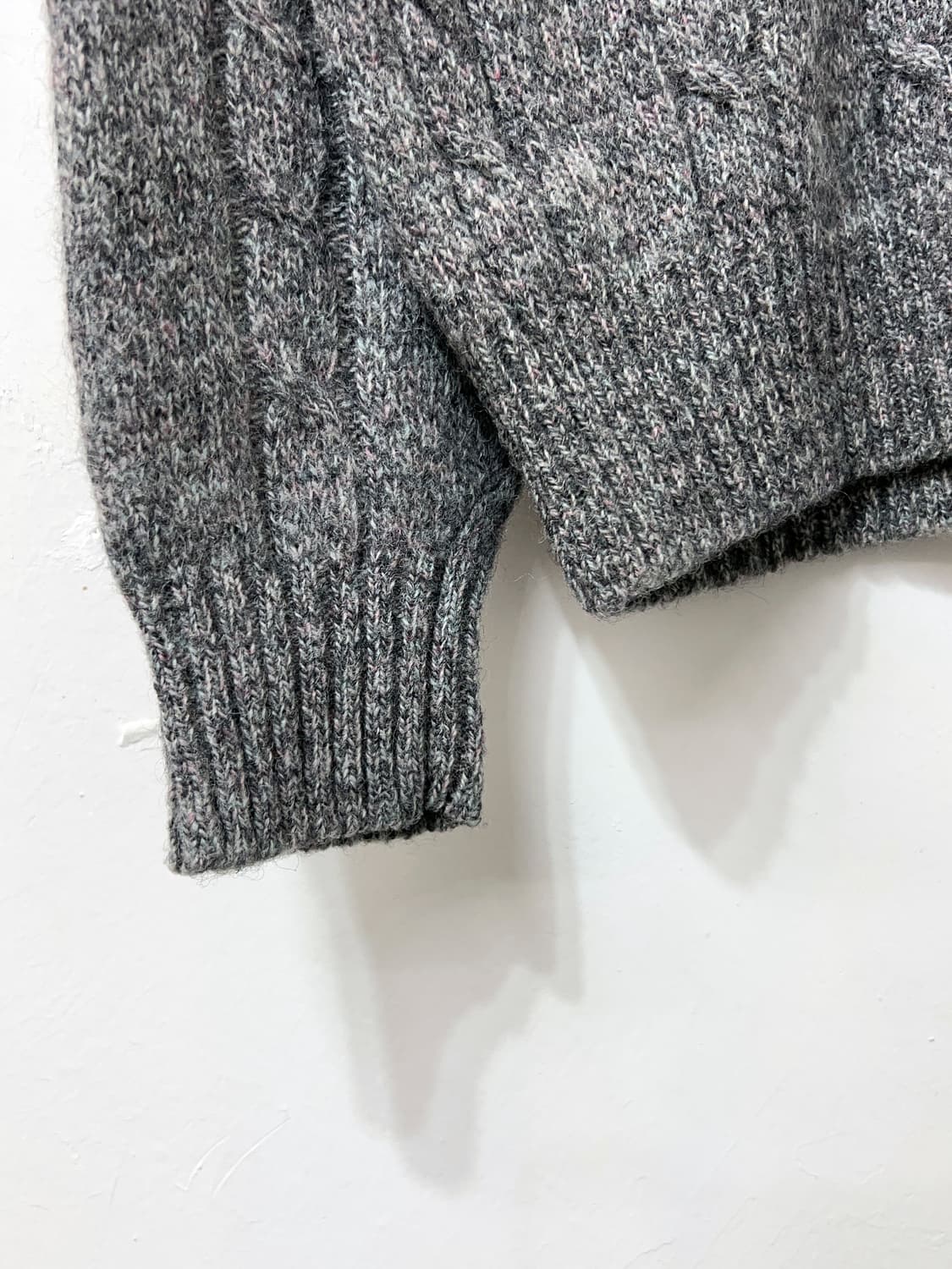 S’RIBBON Raglan Cable Knit Sweater 상품이미지5