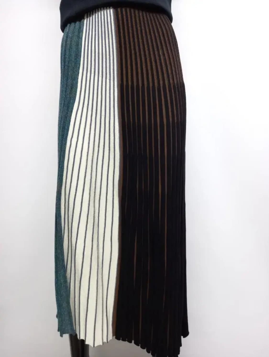 새 타임 춘추 니트 플리츠 롱스커트 F 상품이미지8