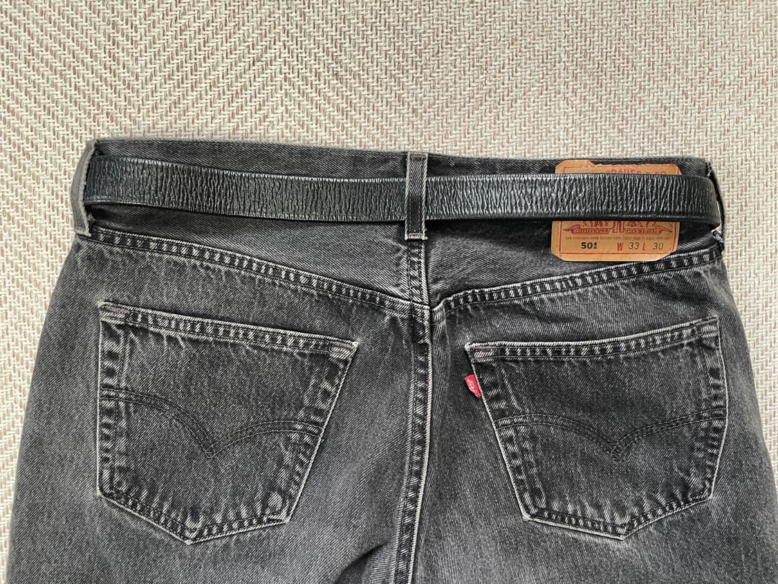 빈티지 Aquascutum 메탈 오토락 버클벨트 상품이미지3