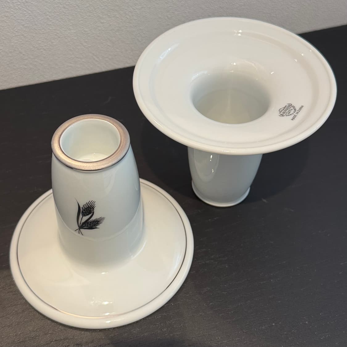 일본 빈티지 촛대ㅣ후카가와 아리타 핸드페인트 촛대 상품이미지3