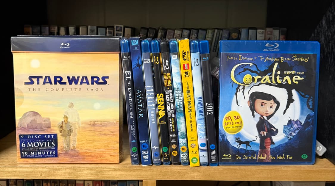 블루레이 스타워즈 코렐라인 비밀의문 아바타등 상품이미지1