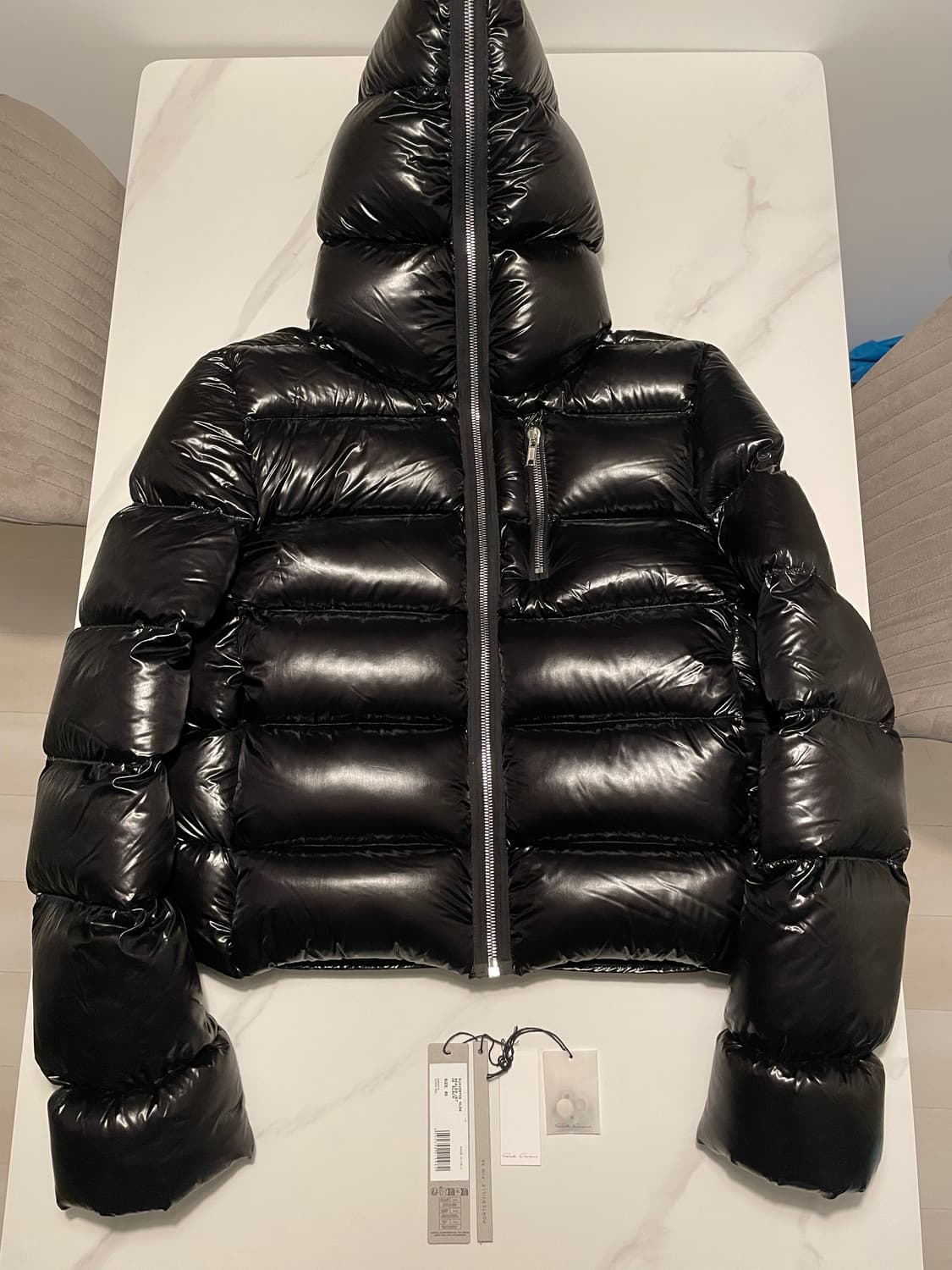 릭오웬스 포터빌 김프 씰 패딩 24FW [급처] 상품이미지1