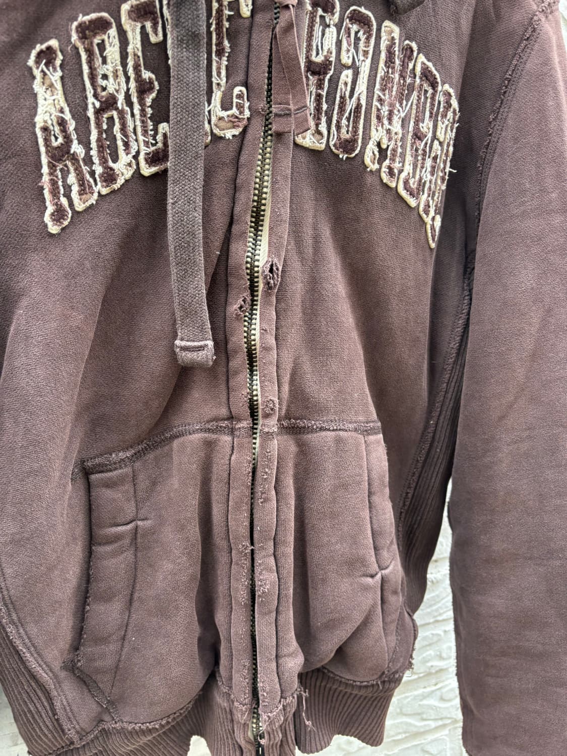 아베크롬비 울프죠 호피 후드집업 상품이미지3