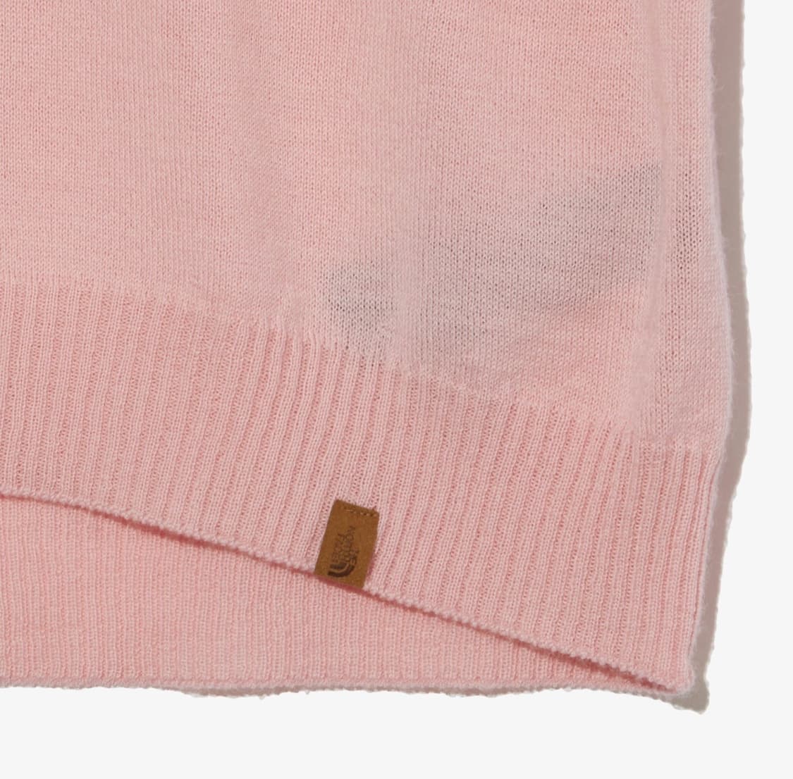 노스페이스 코지 울 반팔 후디 니트 라이트 핑크 상품이미지3