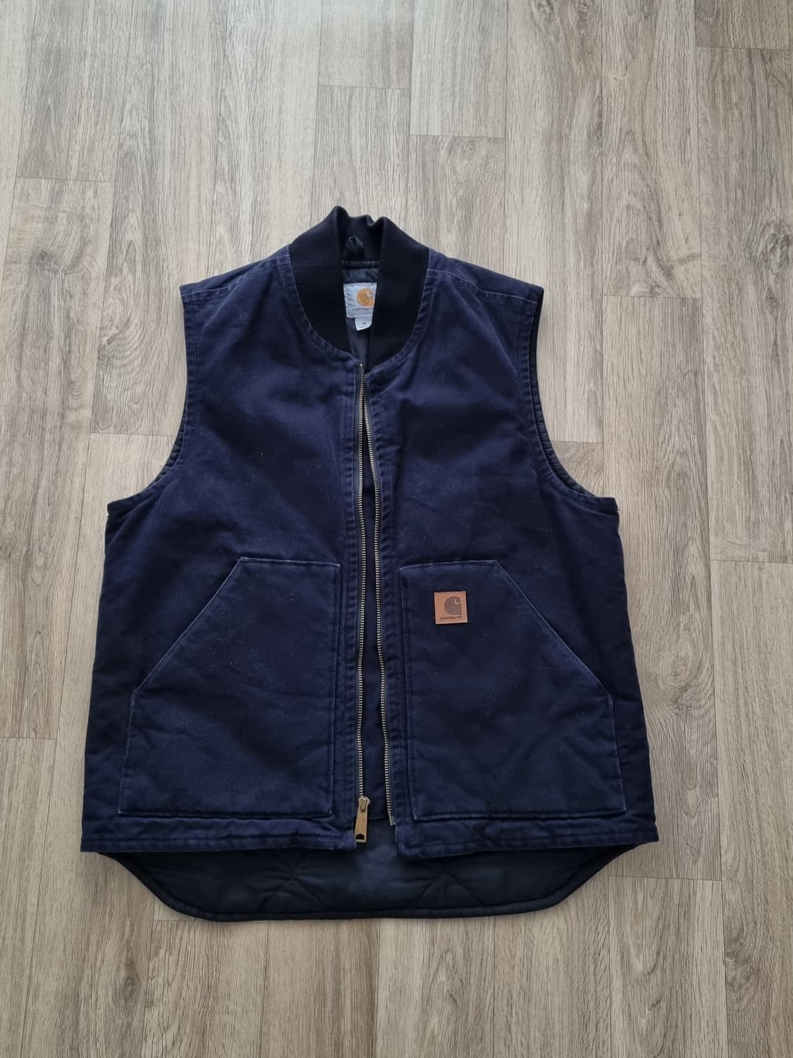 칼하트 캔버스 조끼 베스트 M (네이비) 상품이미지1