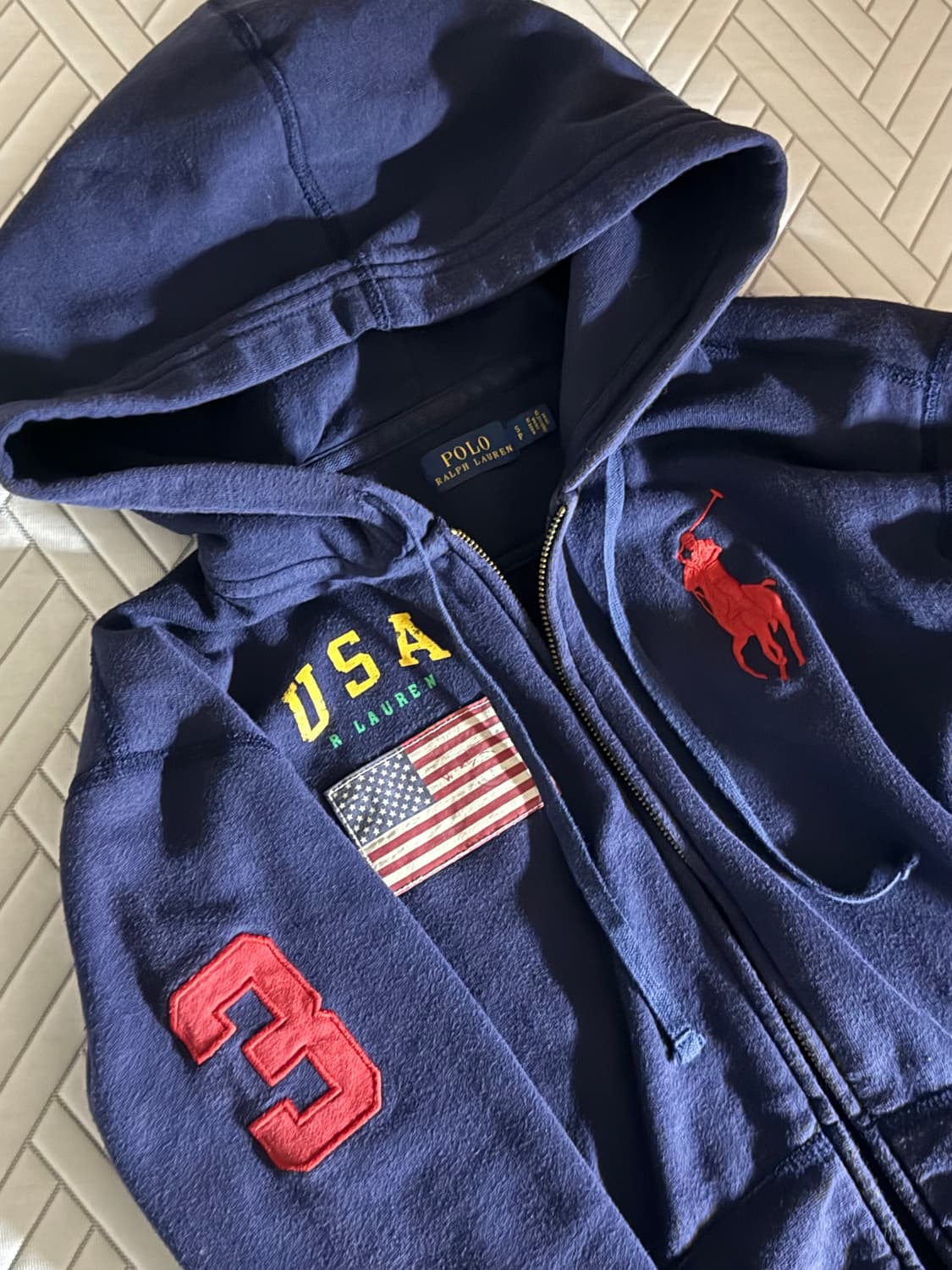 폴로 빅포니 후드집업 상품이미지1