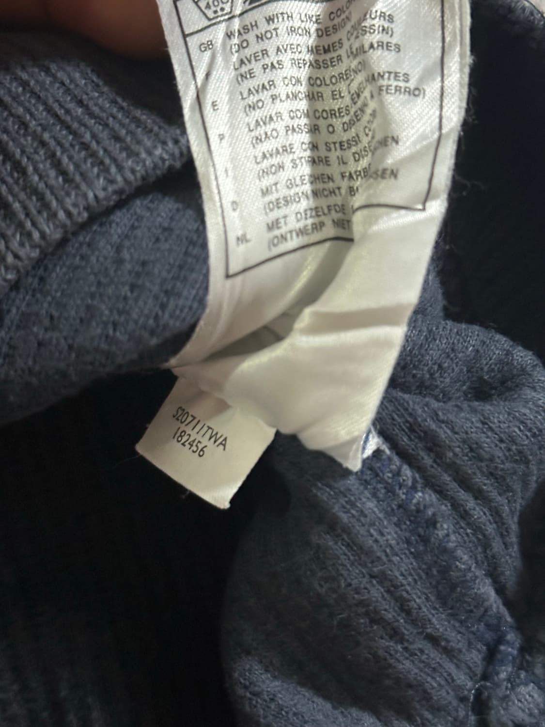 올드스쿨 나이키 블랙 맨투맨 골지 상품이미지6