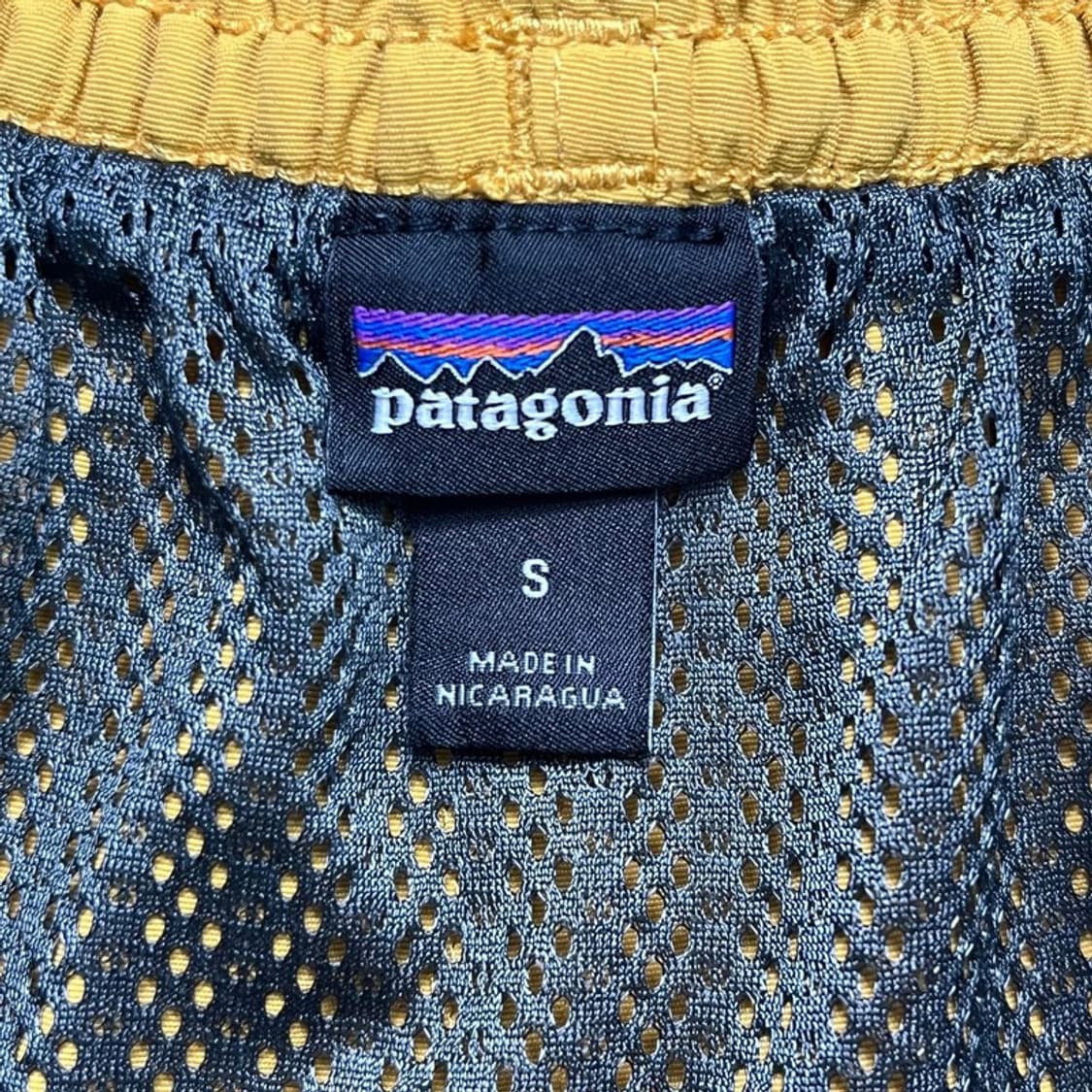 PATAGONIA 배기스 쇼츠 하프팬츠 머스타드 S 상품이미지4