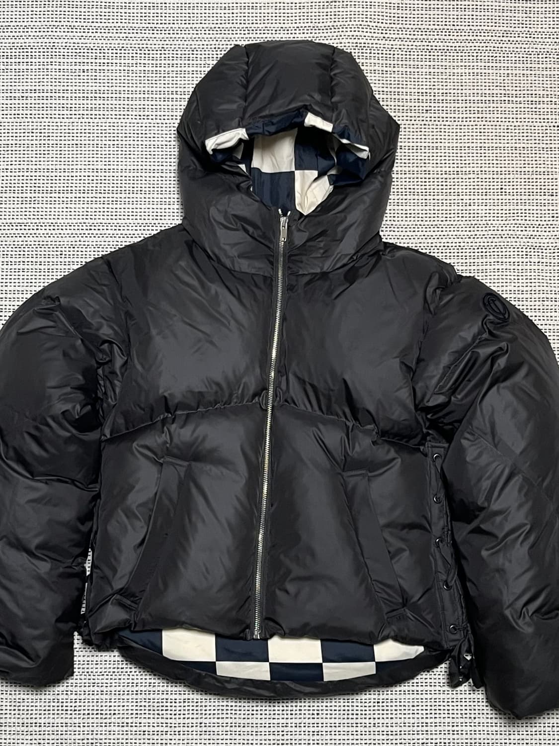 구 더오픈/오픈와이와이 Checker Board 패딩 상품이미지2