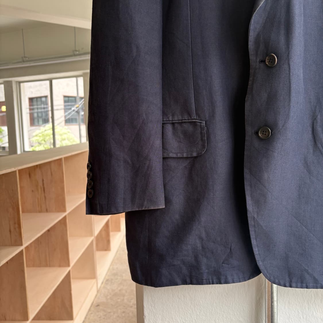 폴로 랄프로렌 네이비 리넨 블레이져 상품이미지3