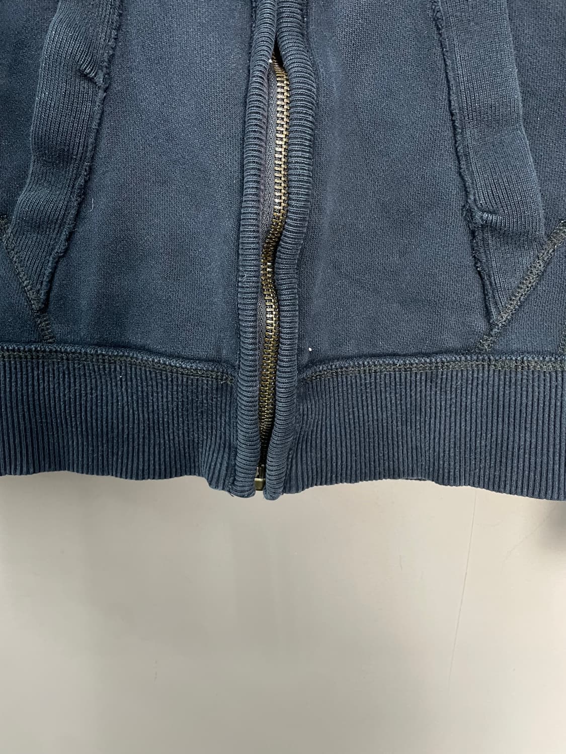 아베크롬비 센터로고 네이비 후드집업 H2055 상품이미지7