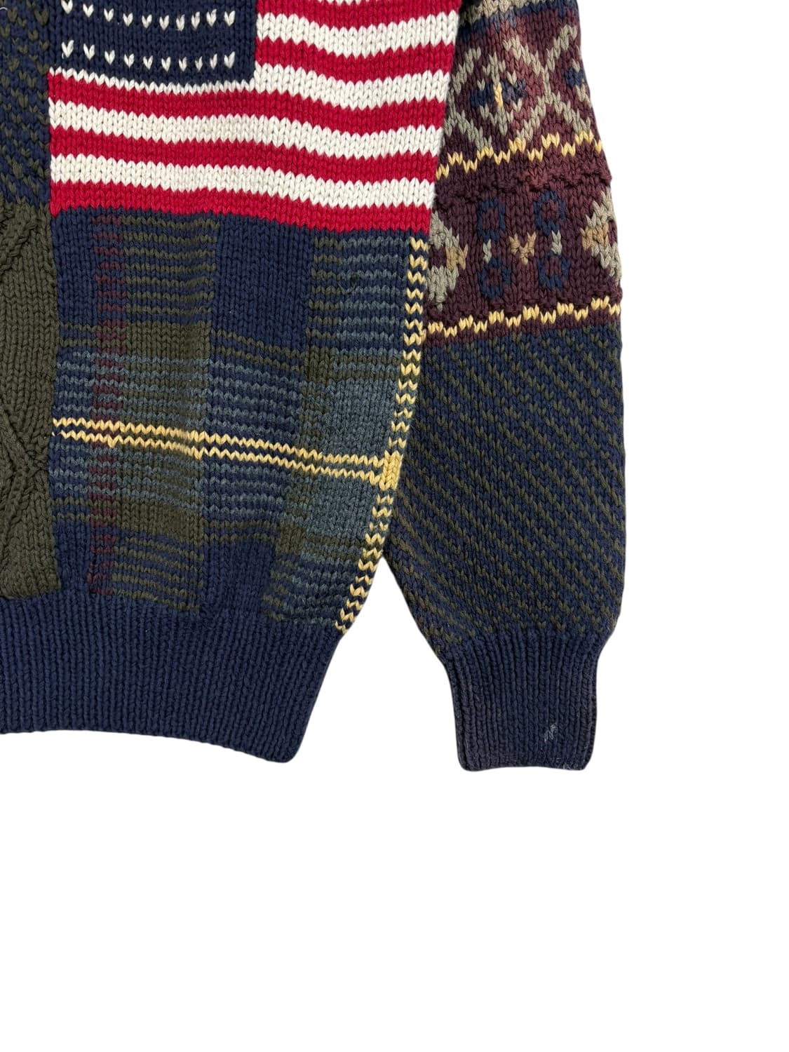 노티카 패치워크 니트 상품이미지3