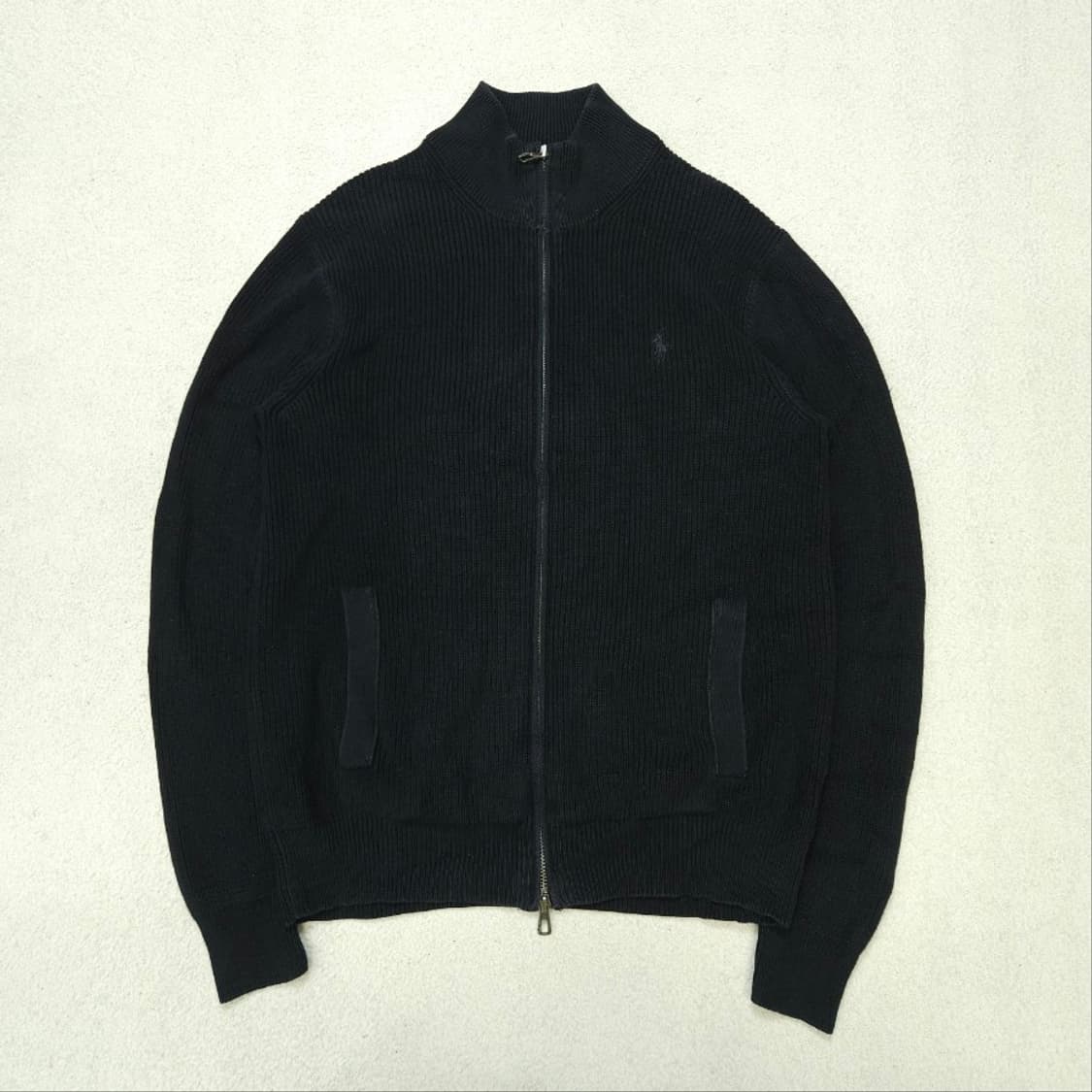 폴로 랄프 로렌 신형 니트 집업 S 블랙 상품이미지1
