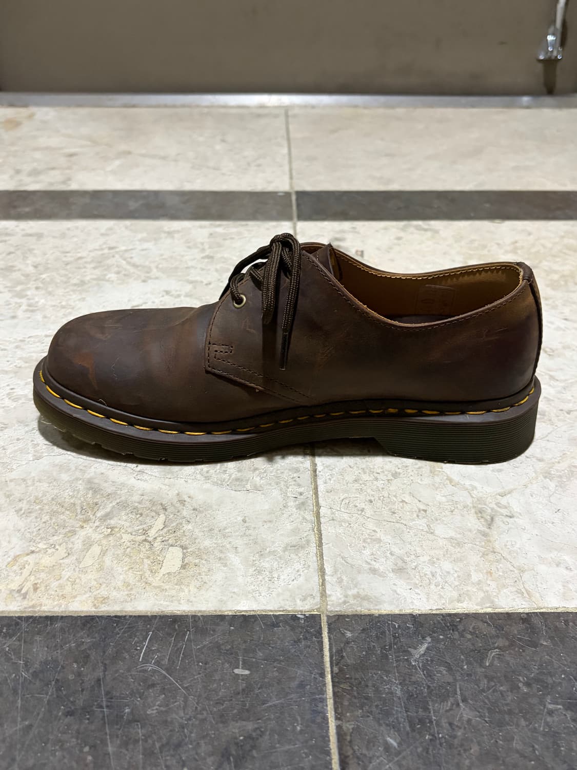(270)닥터마틴 1461 Crazy Horse Dark Brown 상품이미지6