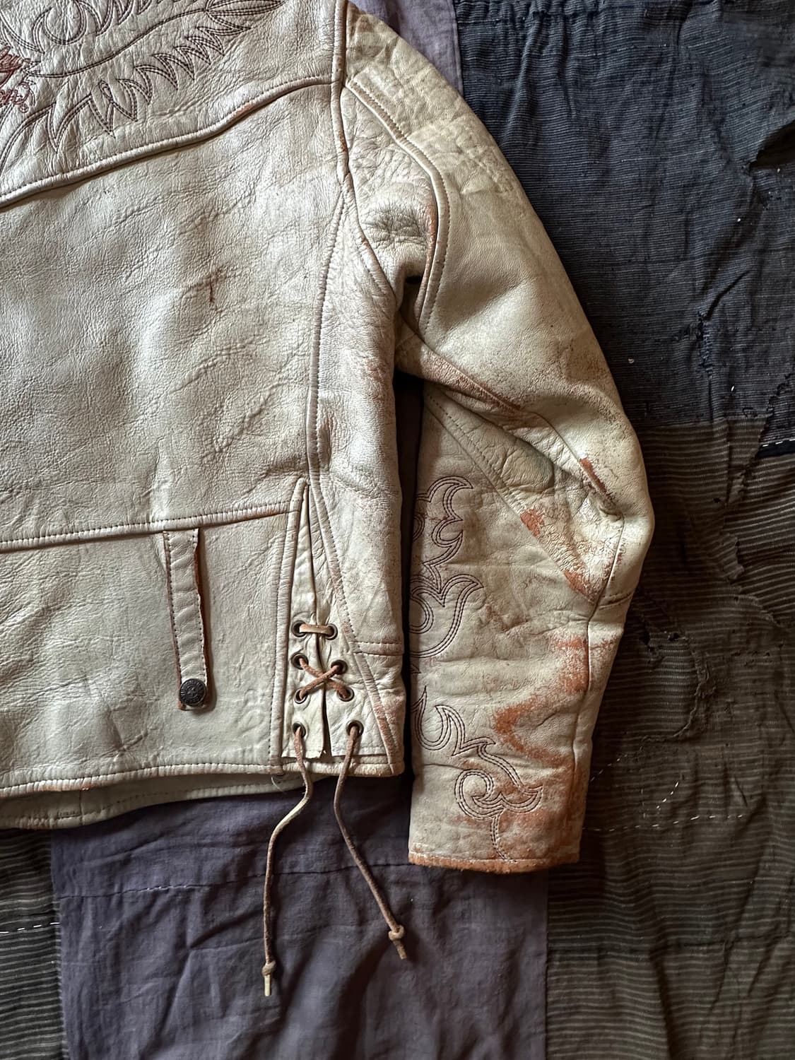 Vintage Harley Davidson Leather Jacket 상품이미지5