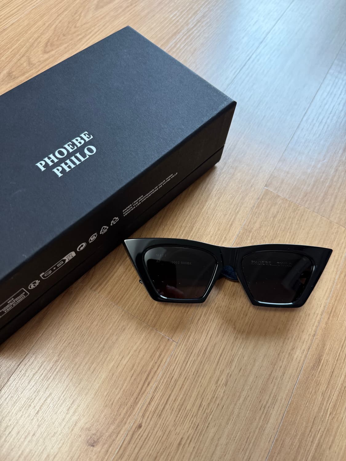 PHOEBE PHILO 블랙 선글라스 상품이미지4