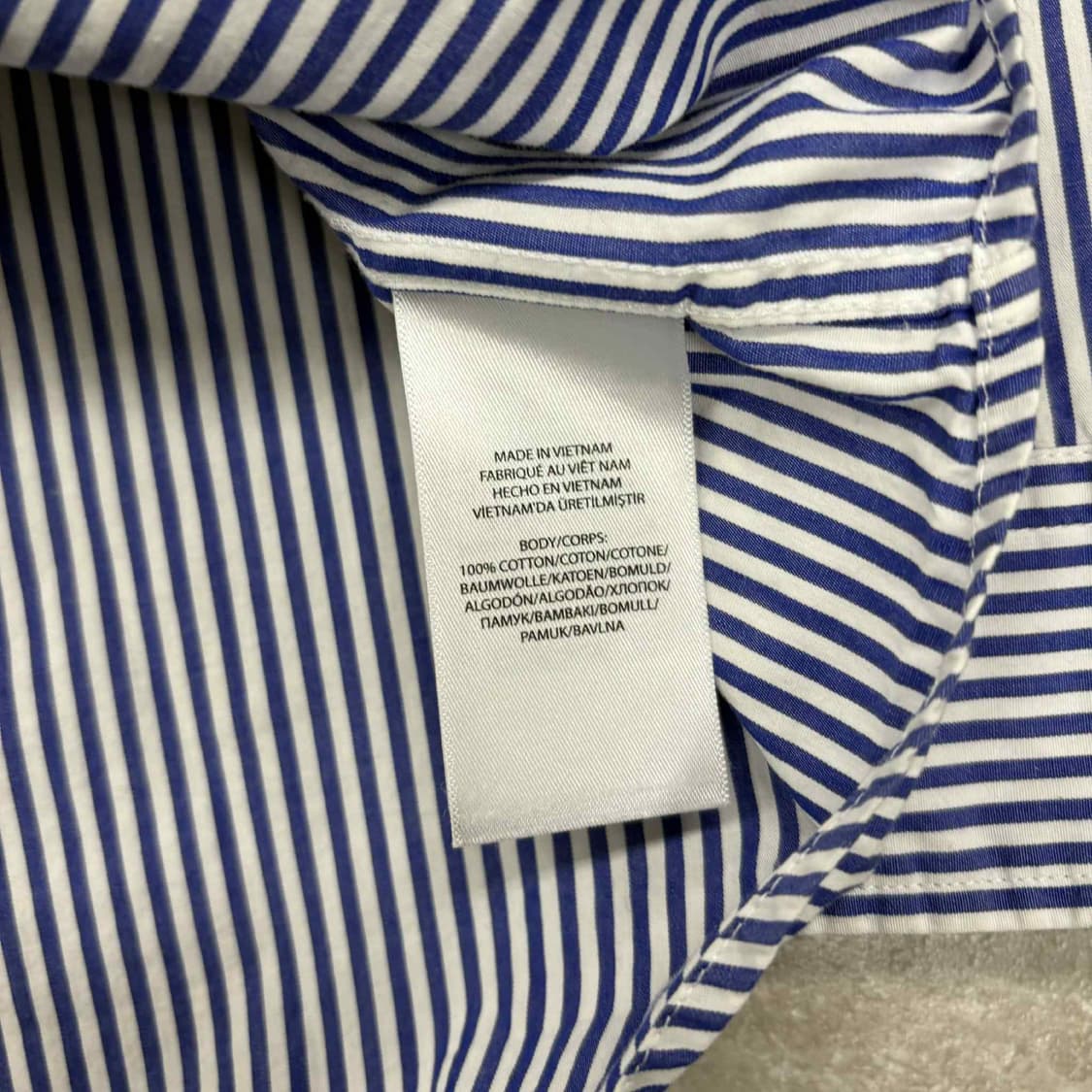 폴로 랄프로렌 스트라이프 걸즈 셔츠(L) 상품이미지5