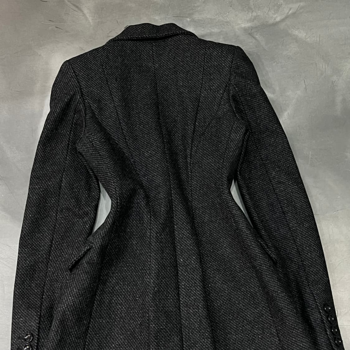  저스트 카발리 헤링본 싱글 코트 y14781 상품이미지5