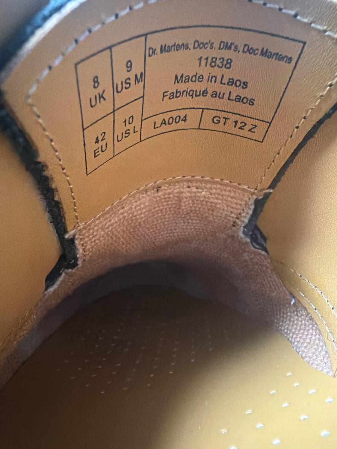 닥터마틴 3홀 1461 스무스 270 상품이미지9