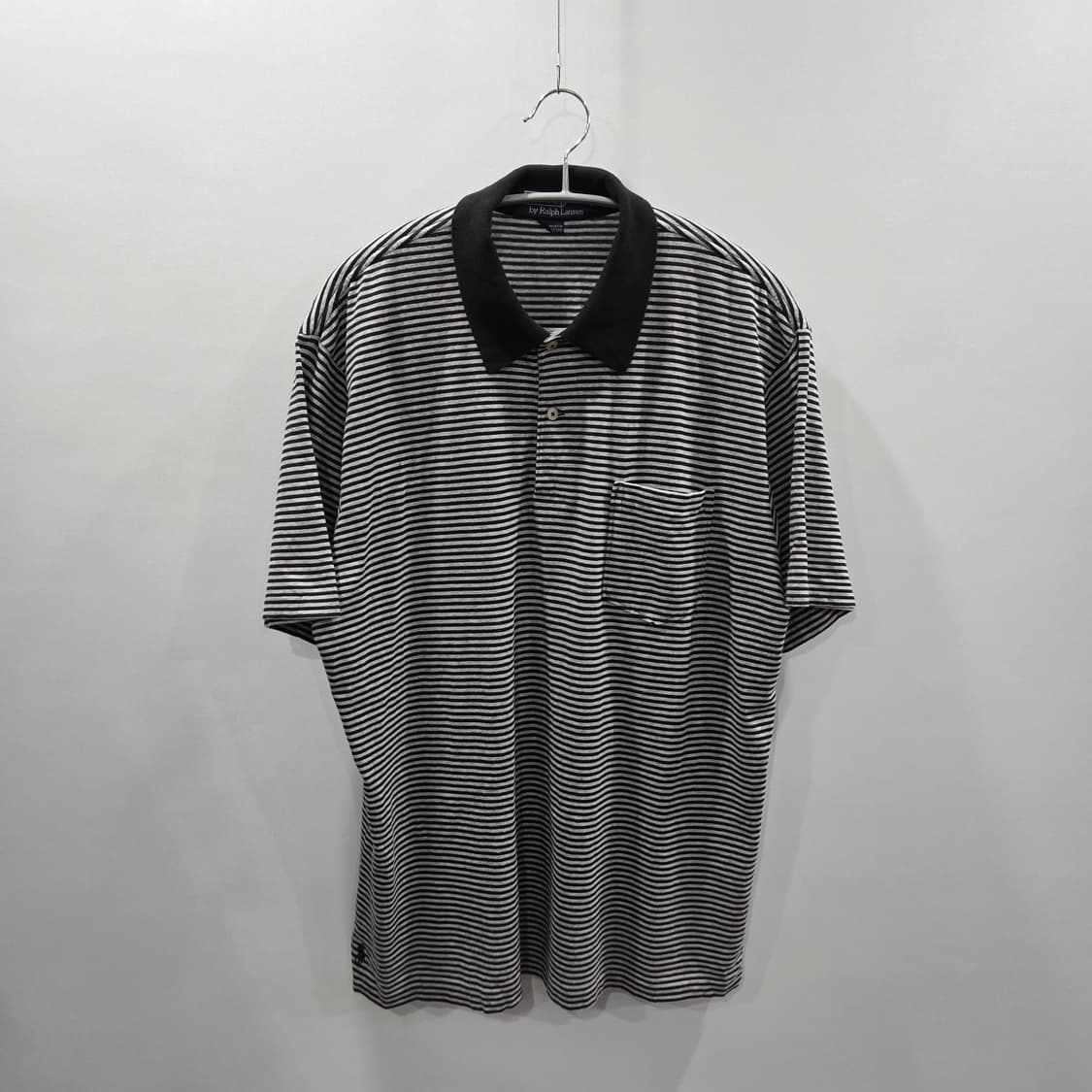 폴로랄프로렌 코튼 카라 스트라이프 반팔티 L 상품이미지1