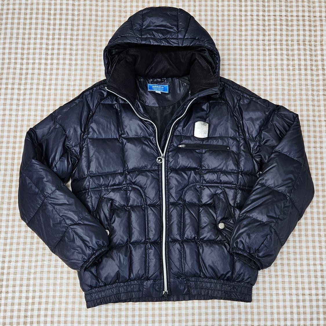 아디다스 거위털 패딩 후드집업 남자100 상품이미지1