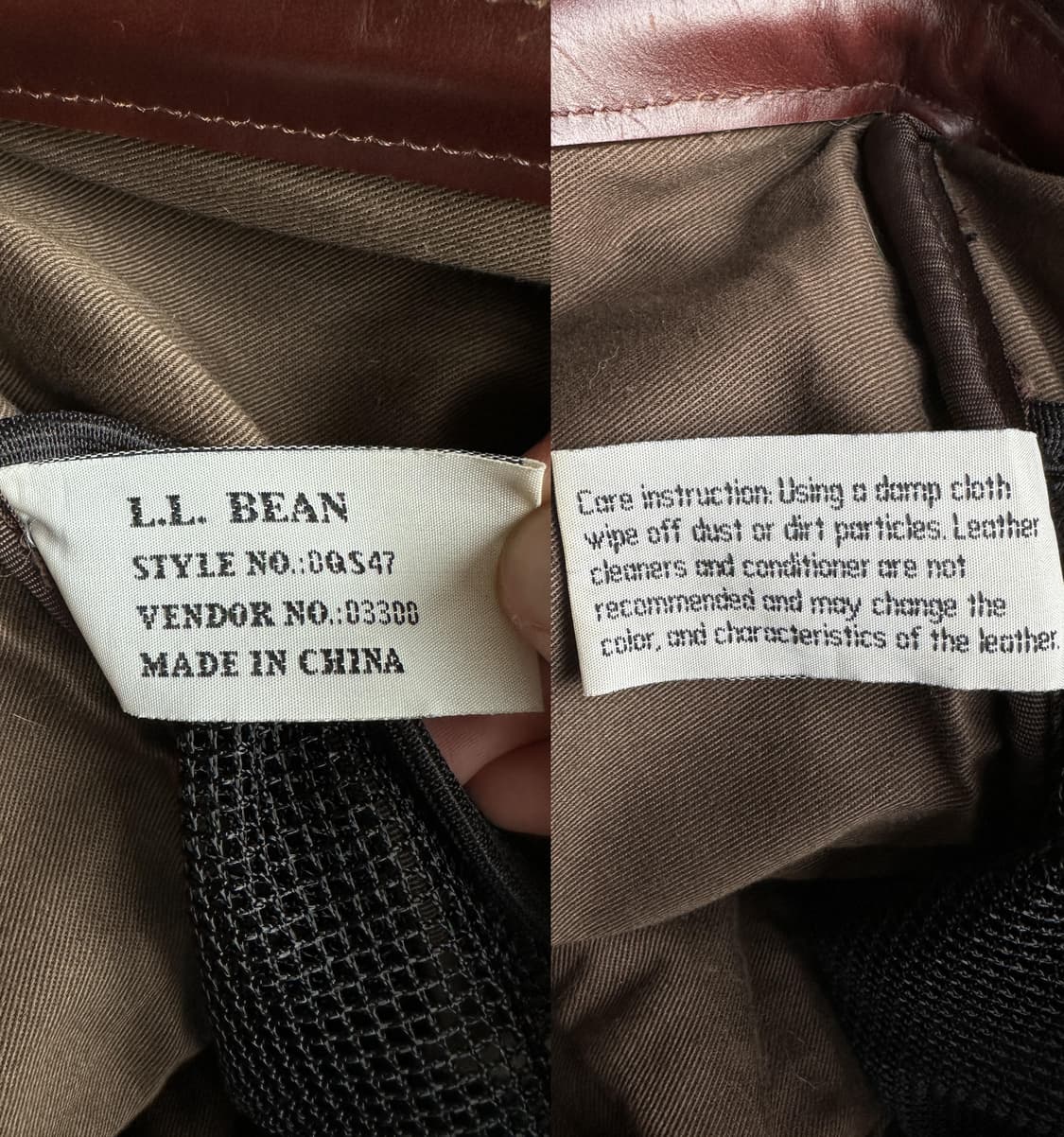 엘엘빈 빈티지 트래블러 레더 더플백 / 여행용 보스턴백 상품이미지9