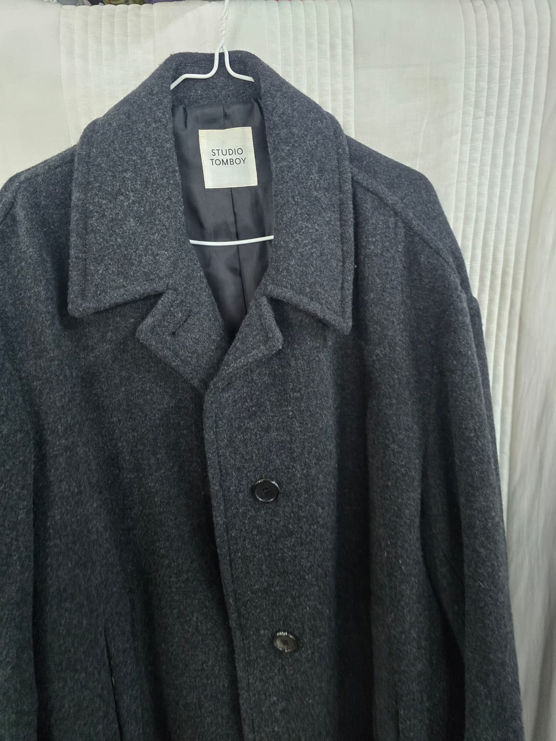 톰보이 오버핏코트  상품이미지1