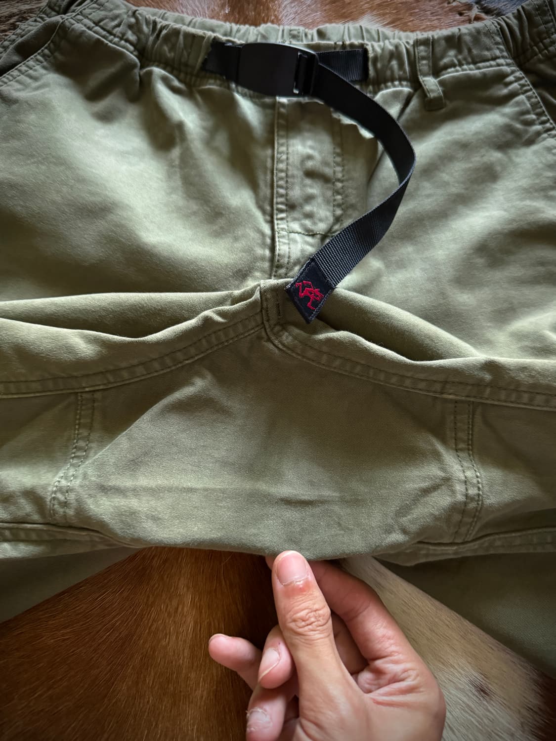 Gramicci Faded kahki Half pants 상품이미지6