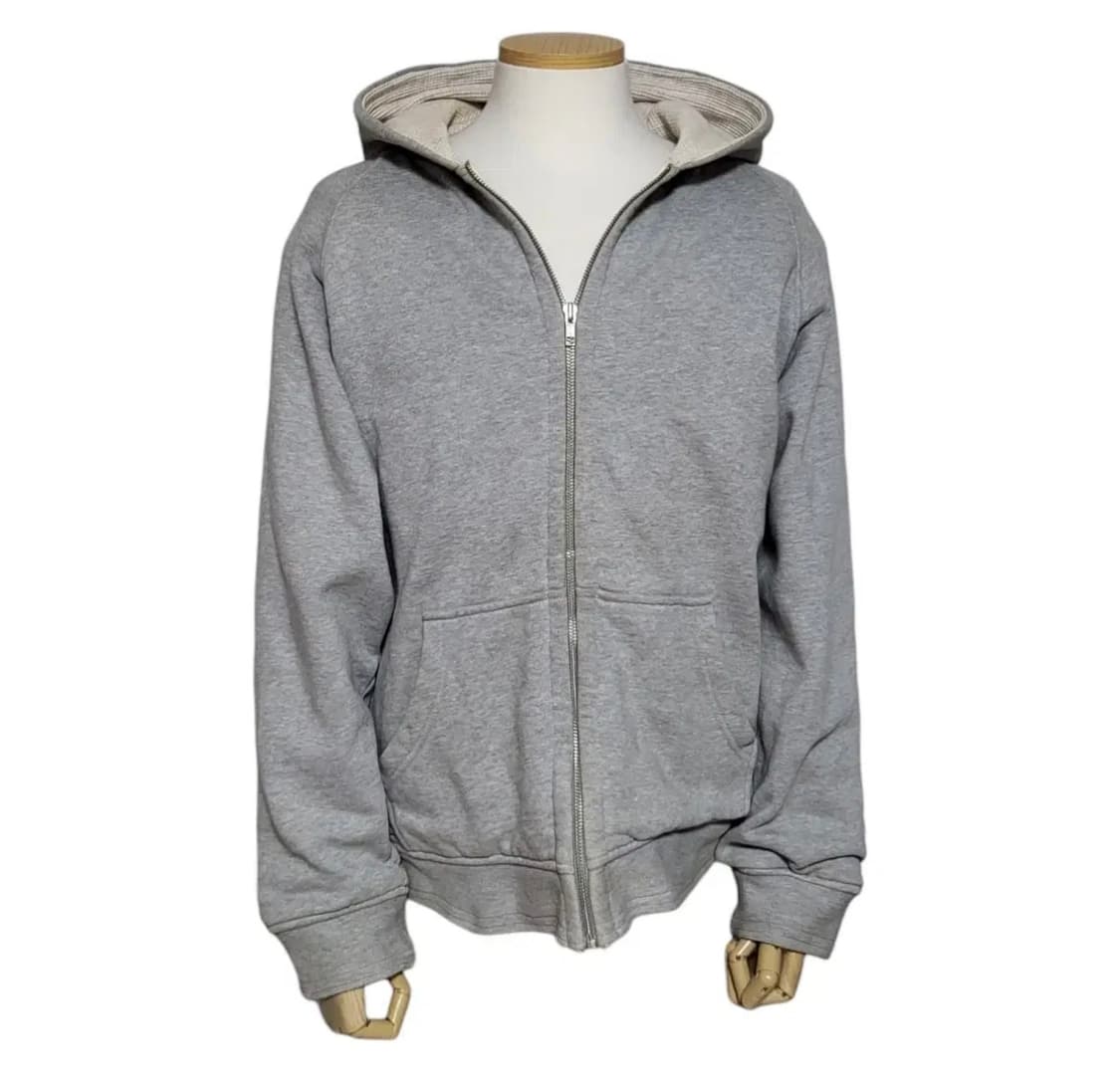 스투시 빅로고 90s 그레이 와플 후드집업 m 상품이미지3