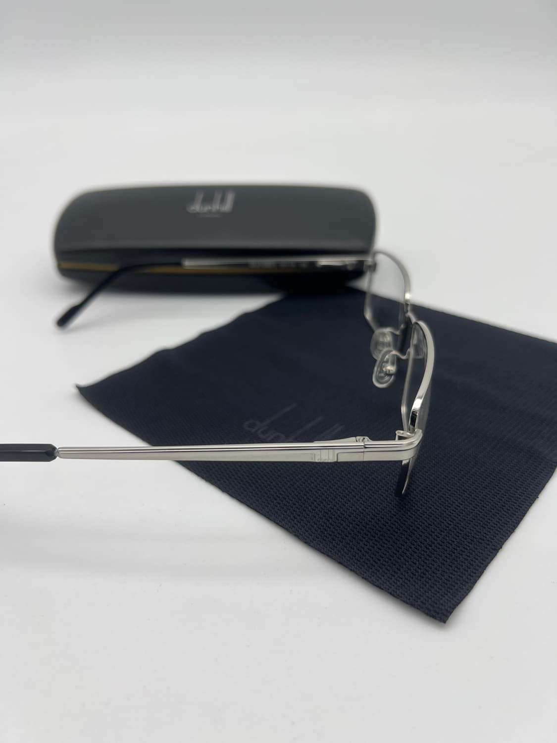 던힐 dunhill 직사각 메탈테 안경 DU10201 상품이미지7