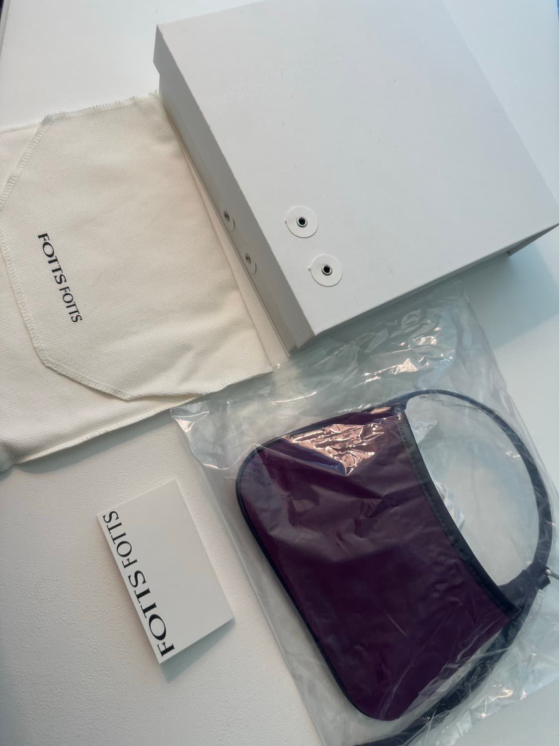 포츠포츠 탑핸들 미니백 퍼플 상품이미지5